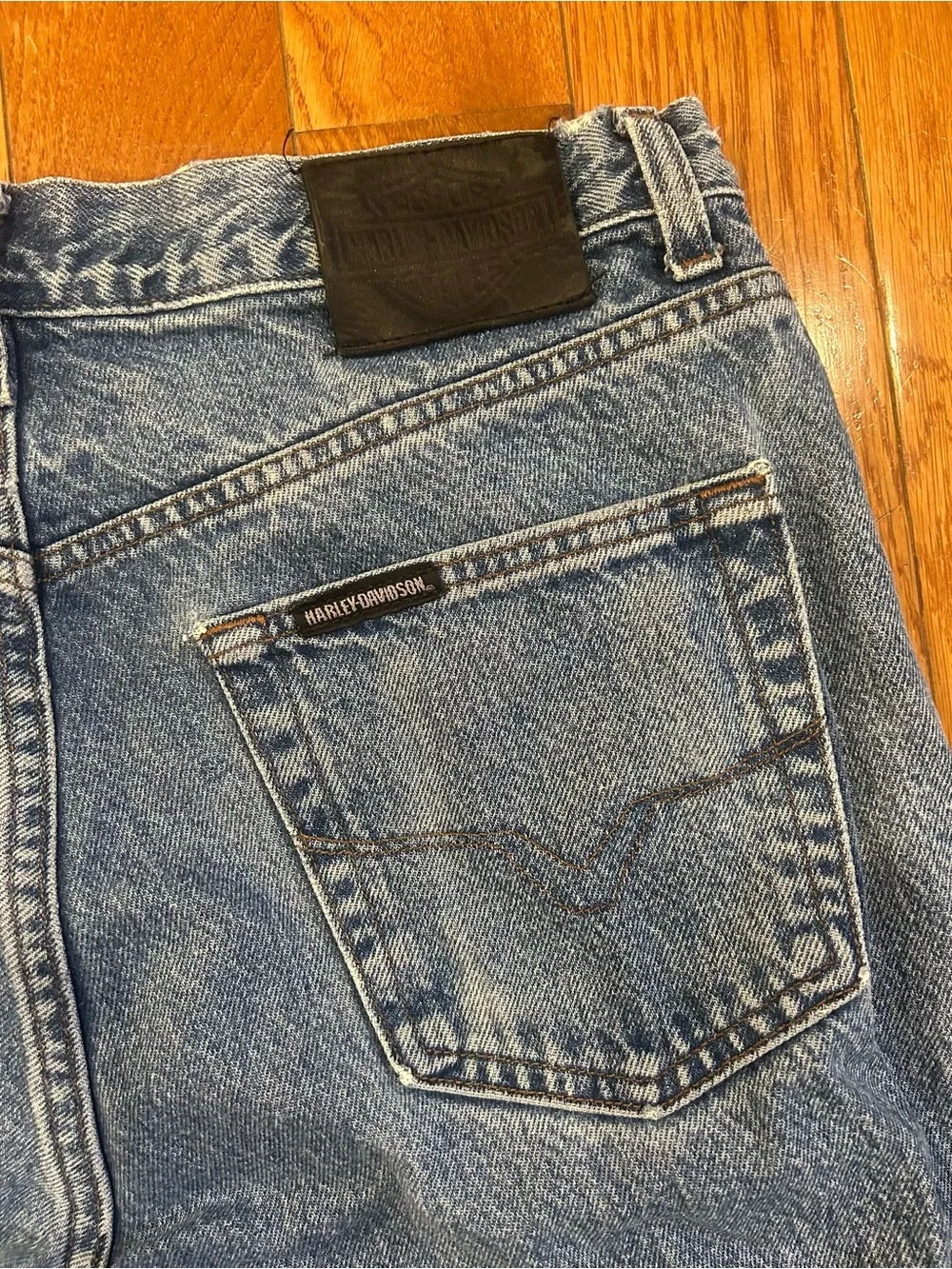 Vintage Harley-Davidson Men’s Jeans 34x30 Blue Denim Regular Fit MotorClothes